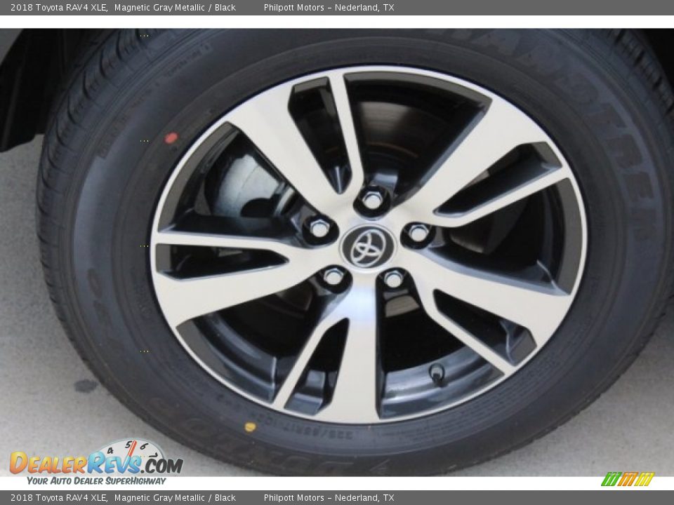 2018 Toyota RAV4 XLE Magnetic Gray Metallic / Black Photo #4