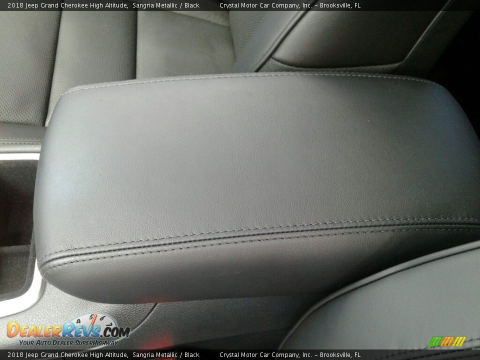 2018 Jeep Grand Cherokee High Altitude Sangria Metallic / Black Photo #20