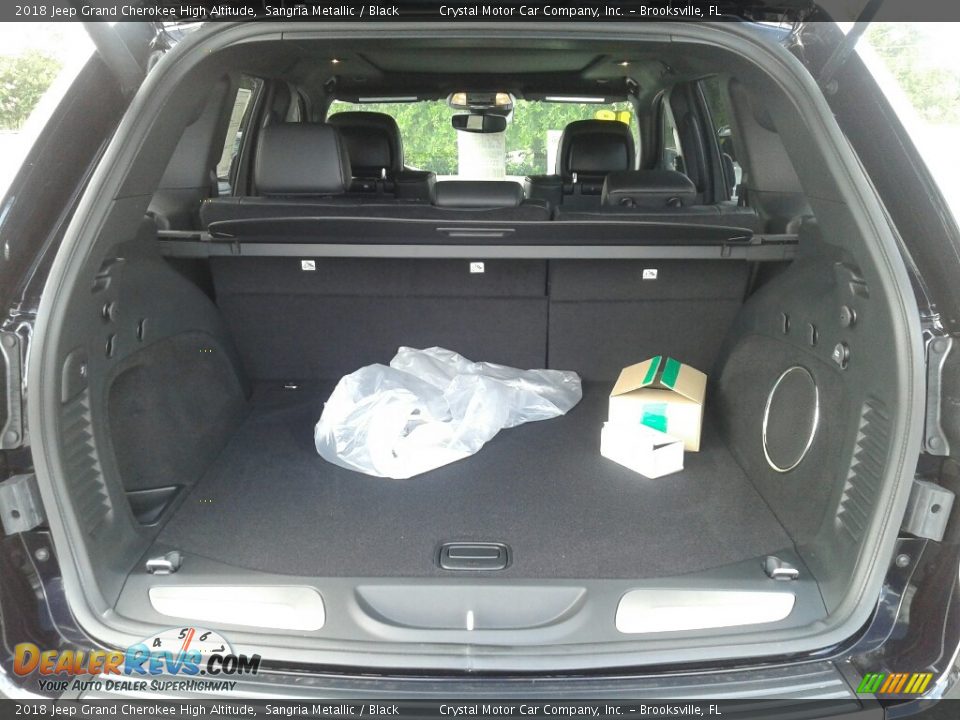 2018 Jeep Grand Cherokee High Altitude Sangria Metallic / Black Photo #21