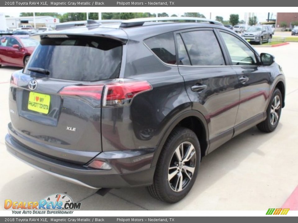 2018 Toyota RAV4 XLE Magnetic Gray Metallic / Black Photo #8