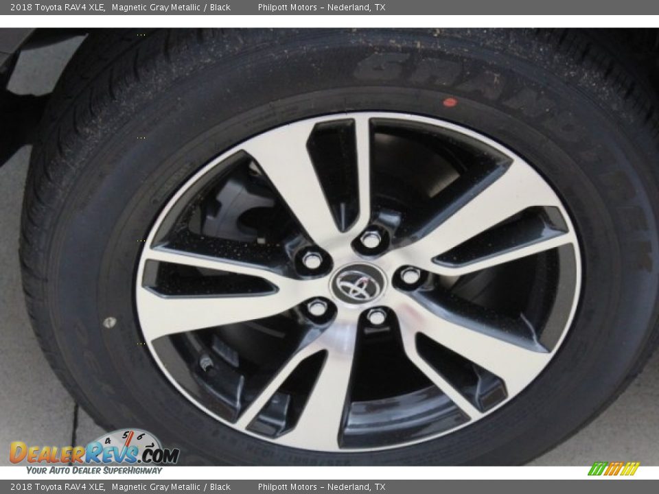 2018 Toyota RAV4 XLE Magnetic Gray Metallic / Black Photo #9