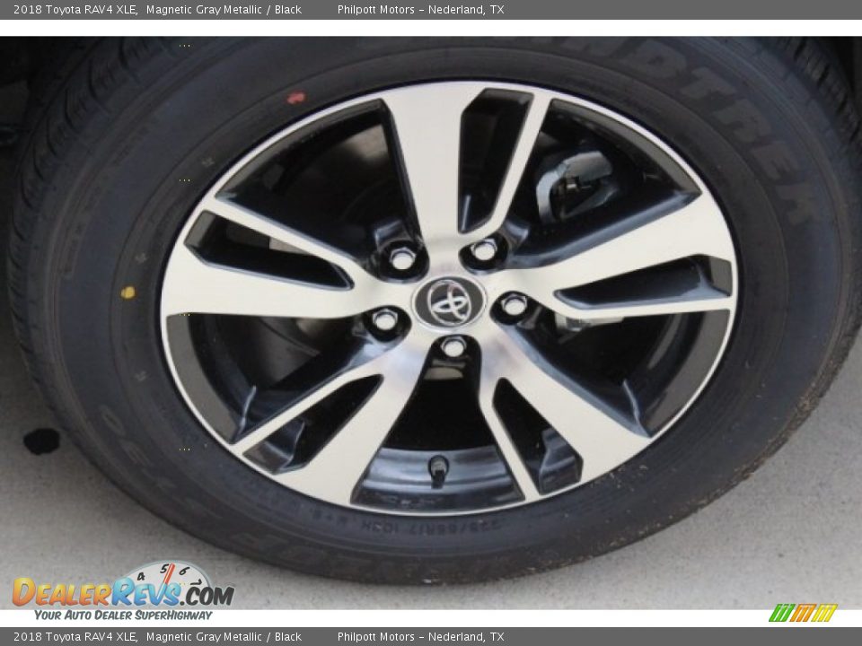 2018 Toyota RAV4 XLE Magnetic Gray Metallic / Black Photo #10