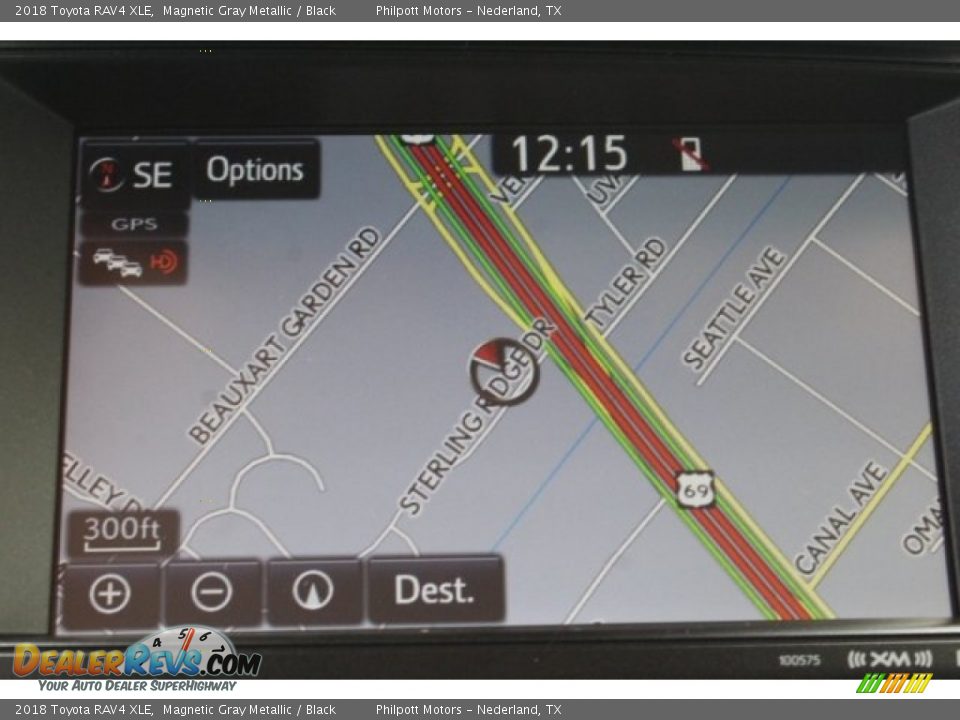 2018 Toyota RAV4 XLE Magnetic Gray Metallic / Black Photo #17