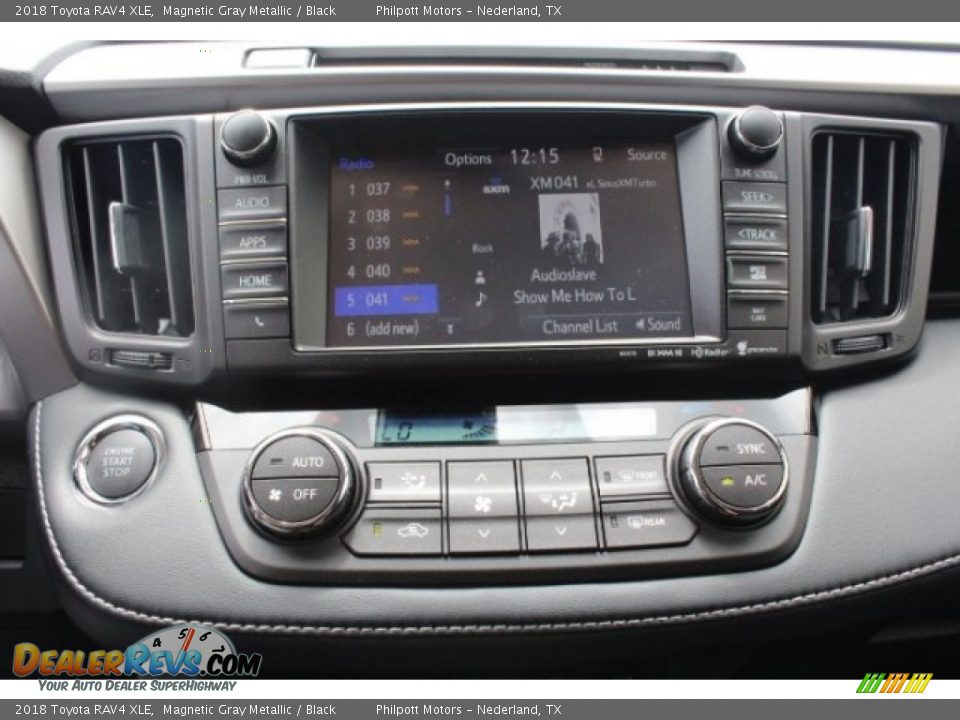 2018 Toyota RAV4 XLE Magnetic Gray Metallic / Black Photo #18
