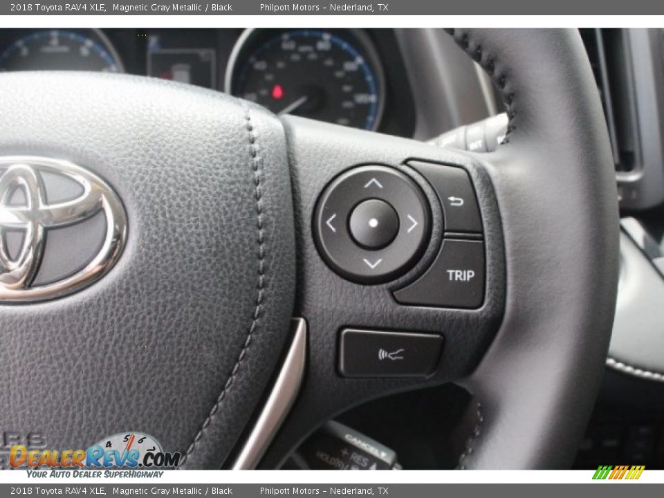 2018 Toyota RAV4 XLE Magnetic Gray Metallic / Black Photo #22