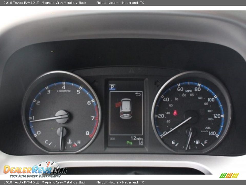 2018 Toyota RAV4 XLE Magnetic Gray Metallic / Black Photo #23