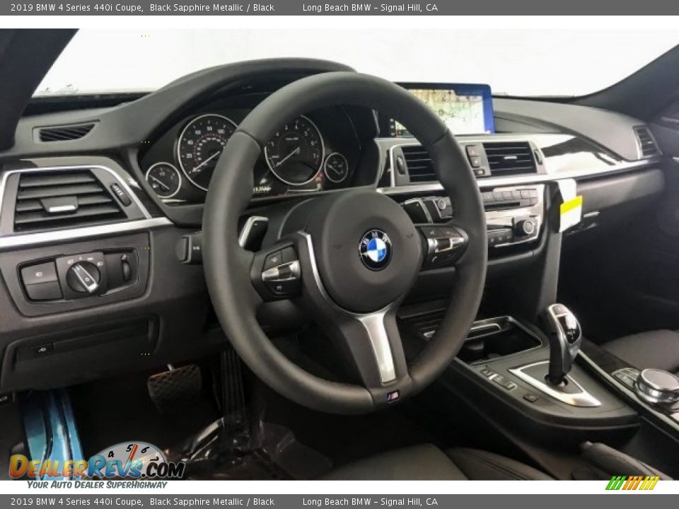 2019 BMW 4 Series 440i Coupe Black Sapphire Metallic / Black Photo #5