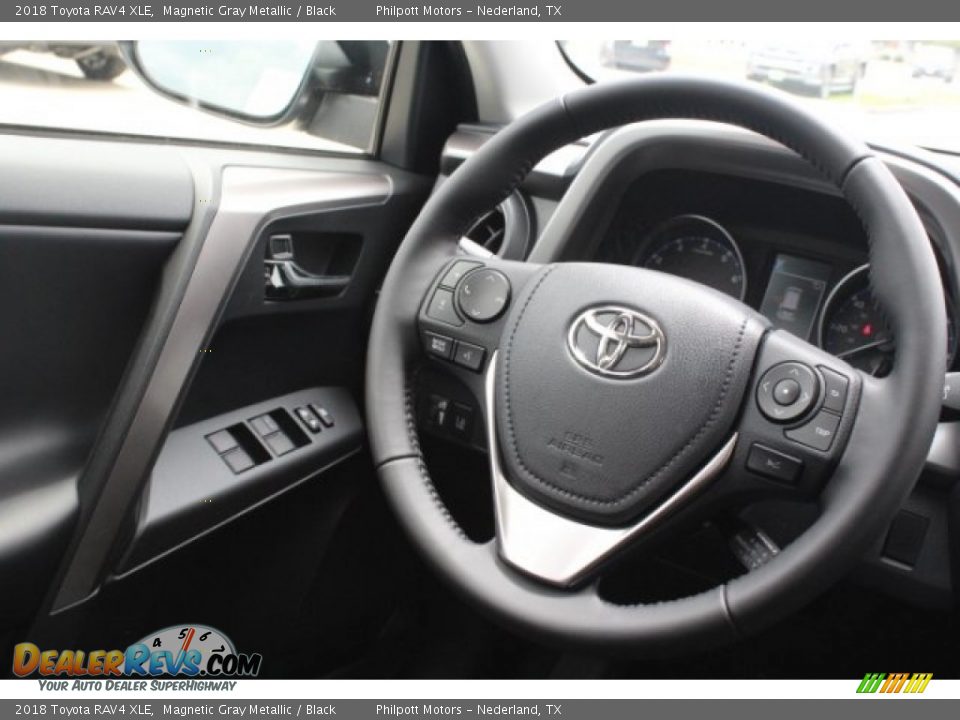 2018 Toyota RAV4 XLE Magnetic Gray Metallic / Black Photo #28