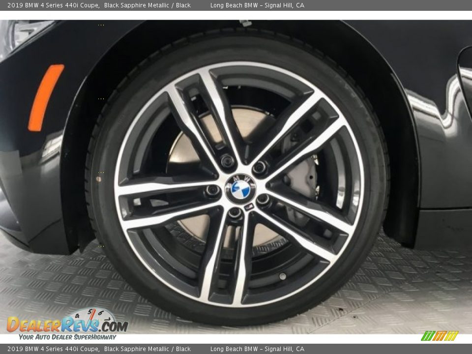 2019 BMW 4 Series 440i Coupe Black Sapphire Metallic / Black Photo #9