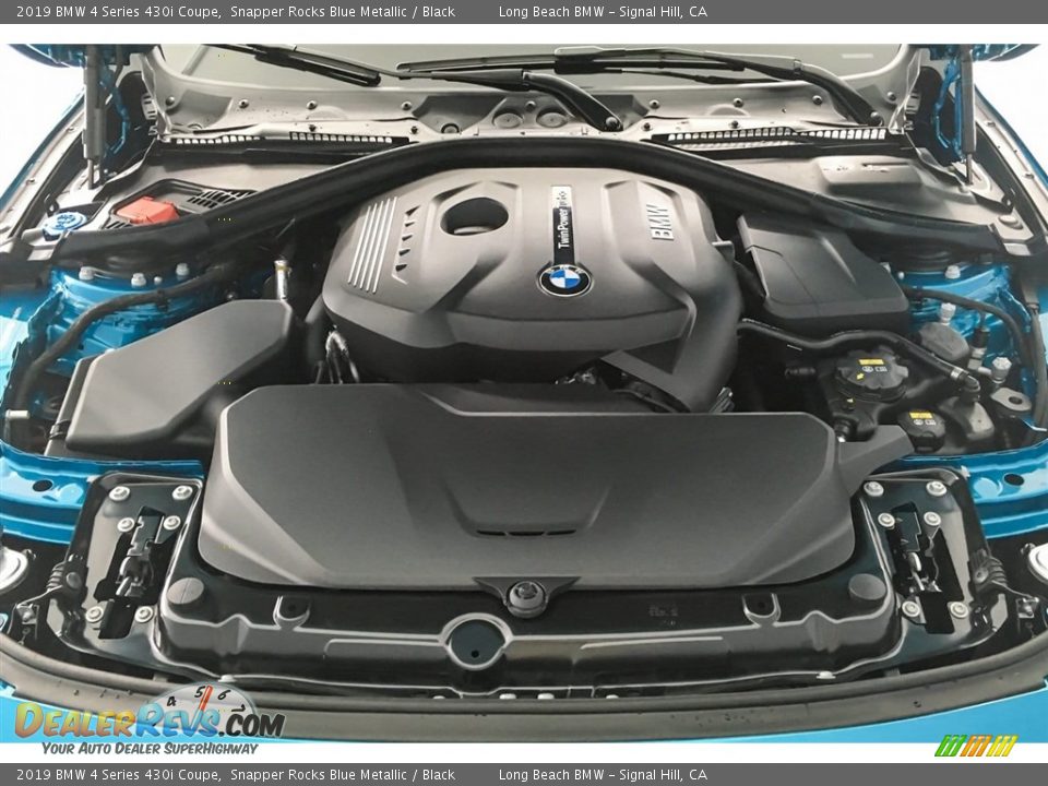 2019 BMW 4 Series 430i Coupe 2.0 Liter DI TwinPower Turbocharged DOHC 16-Valve VVT 4 Cylinder Engine Photo #8