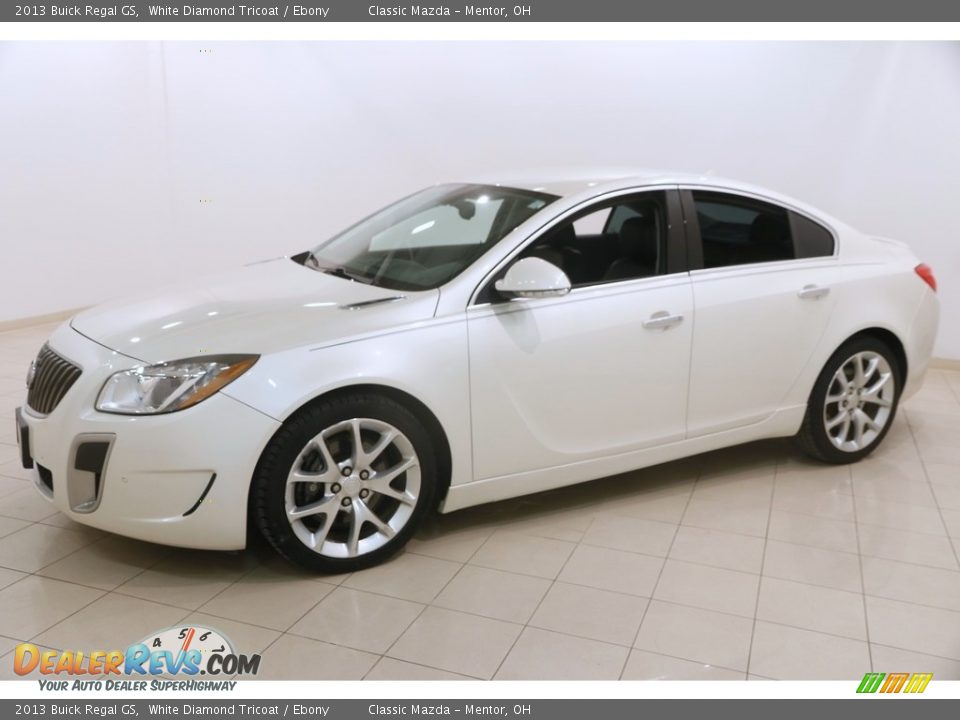 2013 Buick Regal GS White Diamond Tricoat / Ebony Photo #3