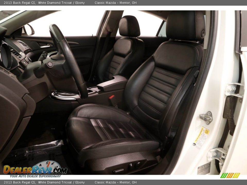 2013 Buick Regal GS White Diamond Tricoat / Ebony Photo #5