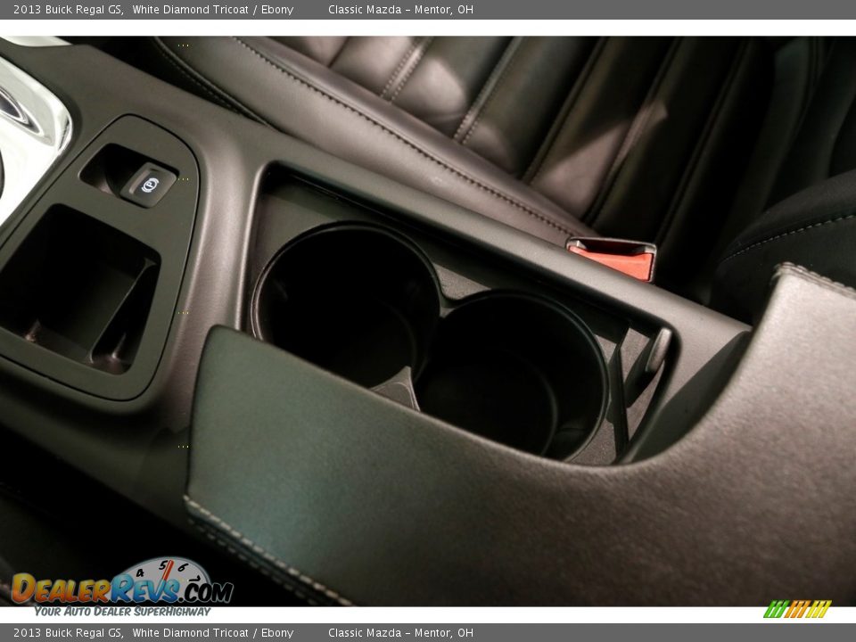 2013 Buick Regal GS White Diamond Tricoat / Ebony Photo #14