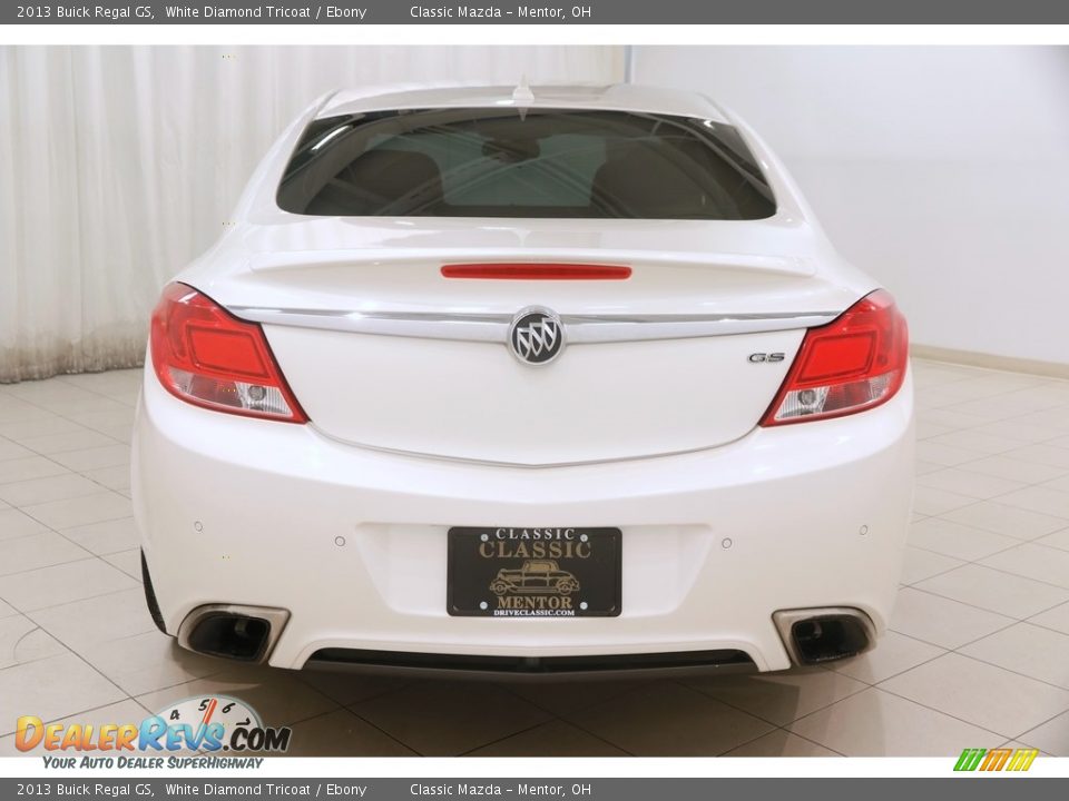 2013 Buick Regal GS White Diamond Tricoat / Ebony Photo #18