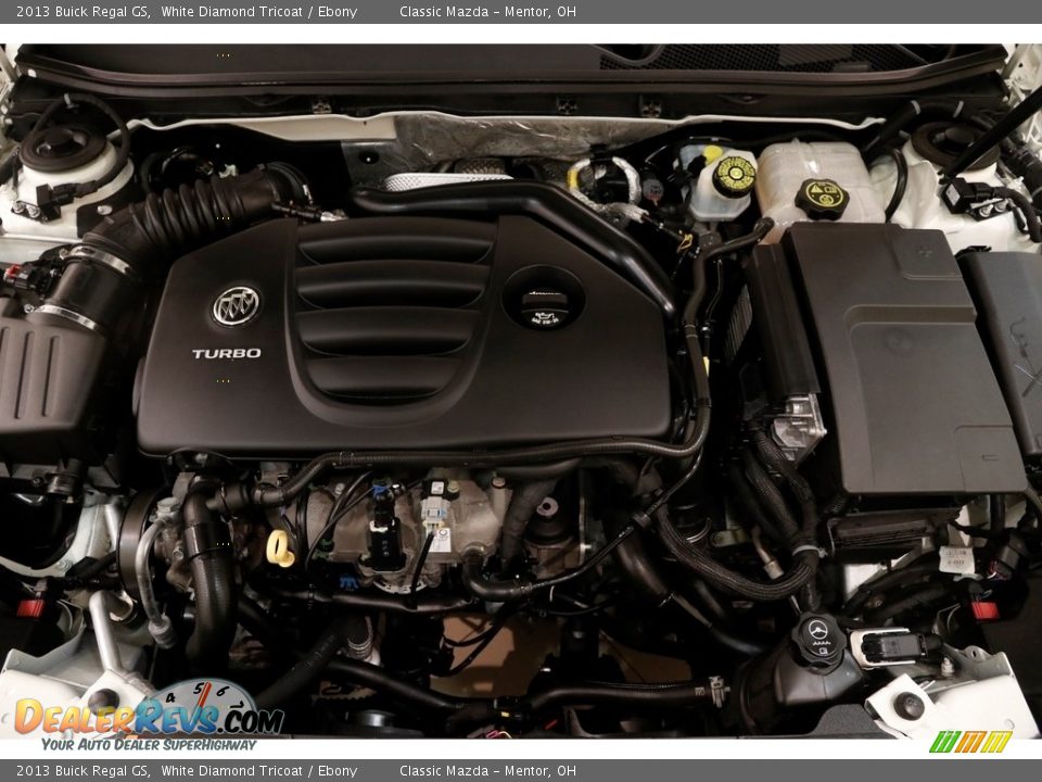 2013 Buick Regal GS White Diamond Tricoat / Ebony Photo #19