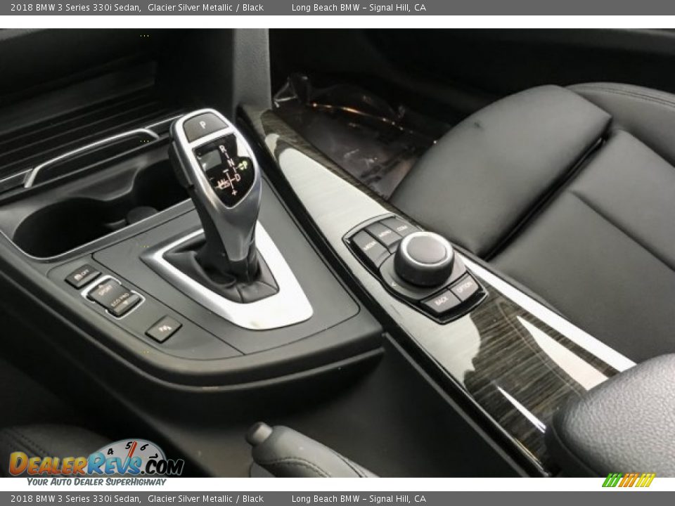 2018 BMW 3 Series 330i Sedan Glacier Silver Metallic / Black Photo #19