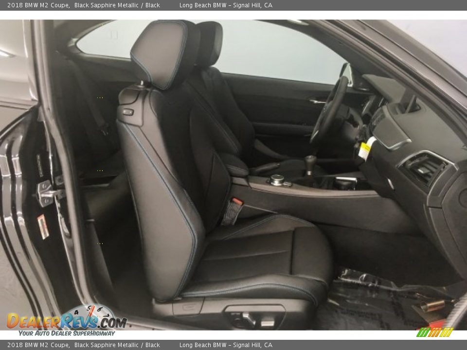 2018 BMW M2 Coupe Black Sapphire Metallic / Black Photo #2