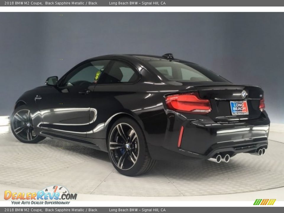 2018 BMW M2 Coupe Black Sapphire Metallic / Black Photo #3
