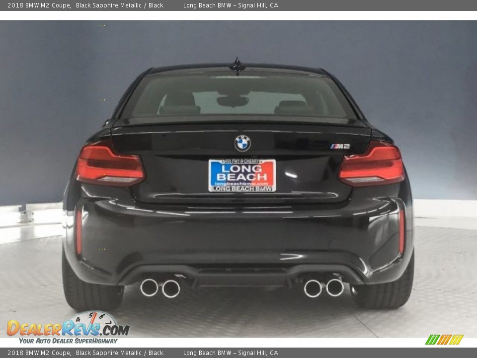 2018 BMW M2 Coupe Black Sapphire Metallic / Black Photo #4