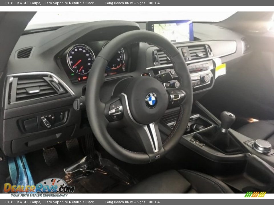 2018 BMW M2 Coupe Black Sapphire Metallic / Black Photo #5
