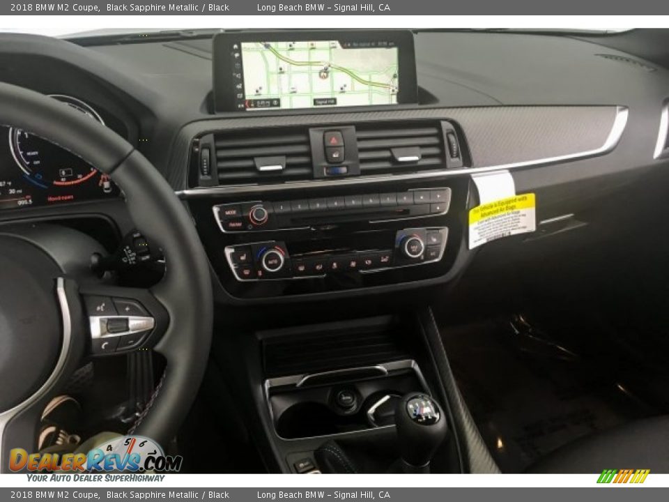2018 BMW M2 Coupe Black Sapphire Metallic / Black Photo #6