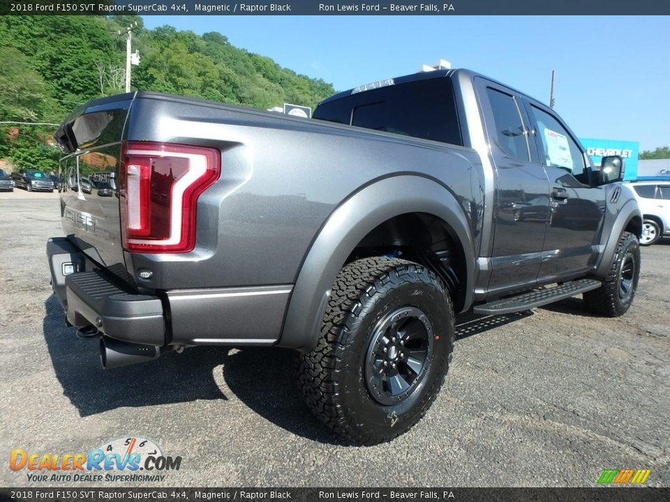 Magnetic 2018 Ford F150 SVT Raptor SuperCab 4x4 Photo #2