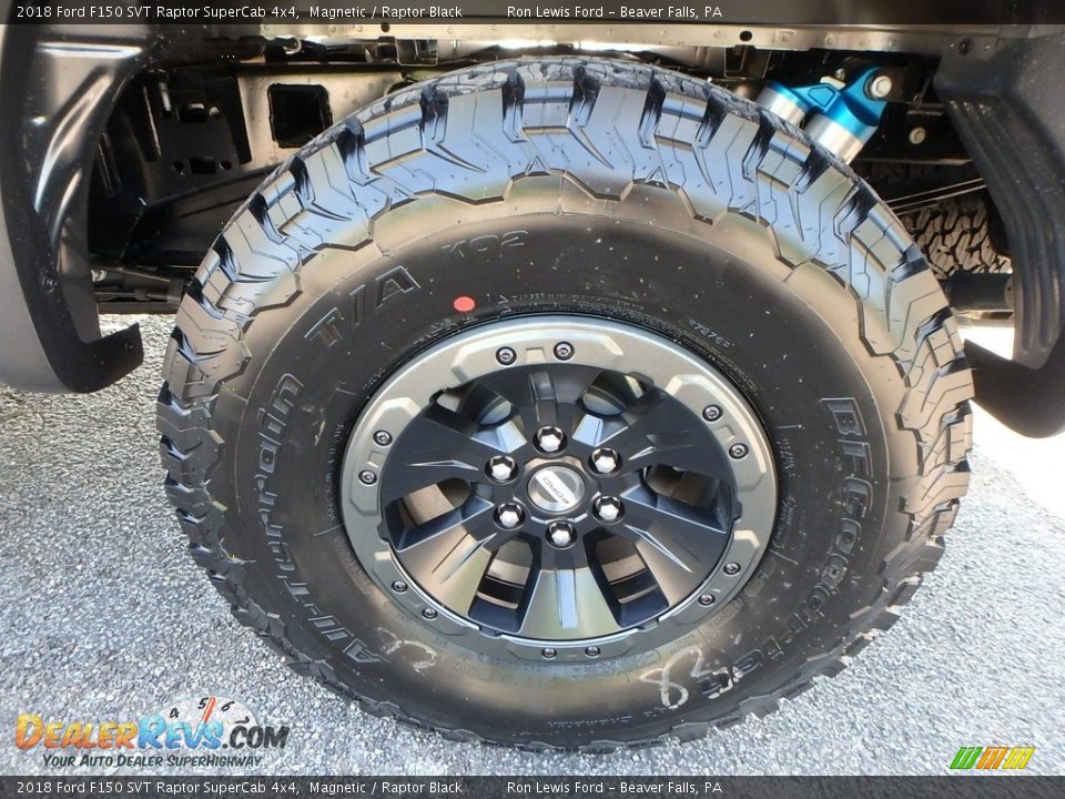 2018 Ford F150 SVT Raptor SuperCab 4x4 Wheel Photo #5
