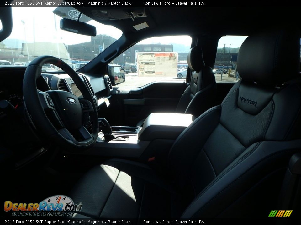 2018 Ford F150 SVT Raptor SuperCab 4x4 Magnetic / Raptor Black Photo #10