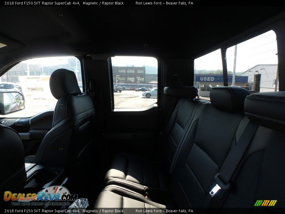 2018 Ford F150 SVT Raptor SuperCab 4x4 Magnetic / Raptor Black Photo #11