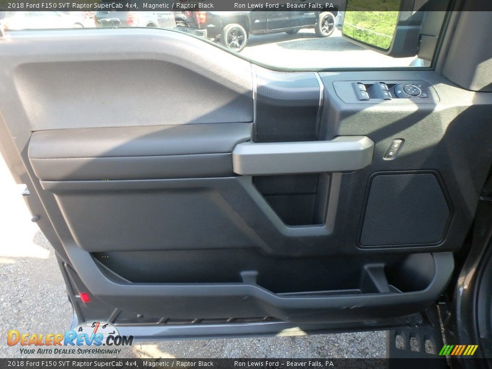 Door Panel of 2018 Ford F150 SVT Raptor SuperCab 4x4 Photo #13