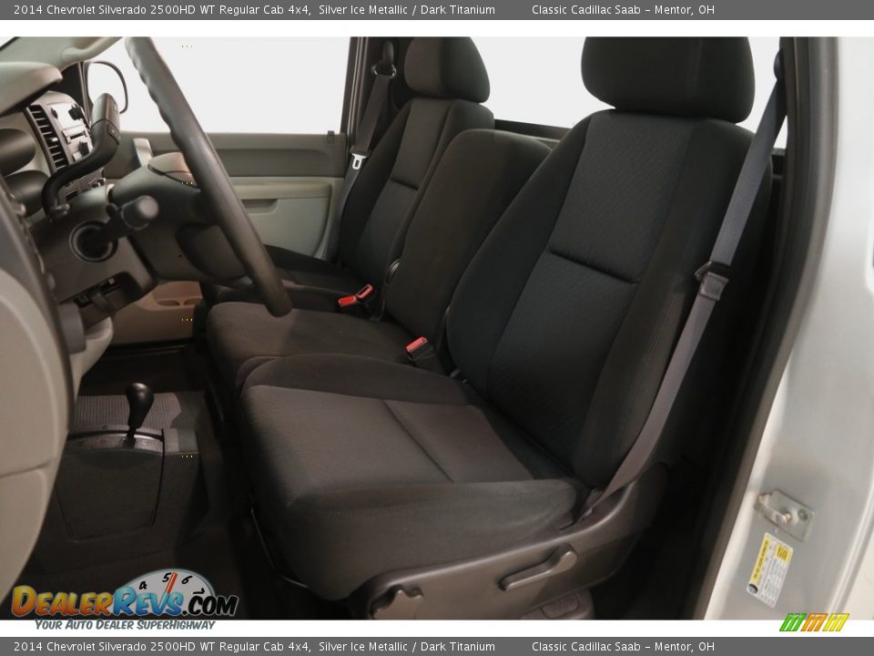 2014 Chevrolet Silverado 2500HD WT Regular Cab 4x4 Silver Ice Metallic / Dark Titanium Photo #5
