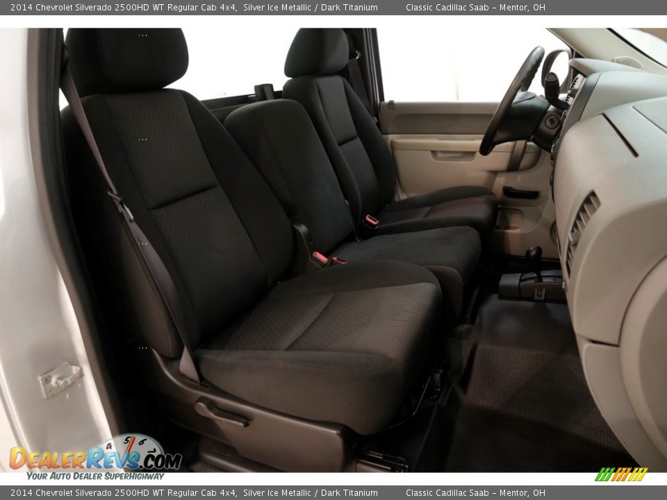 2014 Chevrolet Silverado 2500HD WT Regular Cab 4x4 Silver Ice Metallic / Dark Titanium Photo #11
