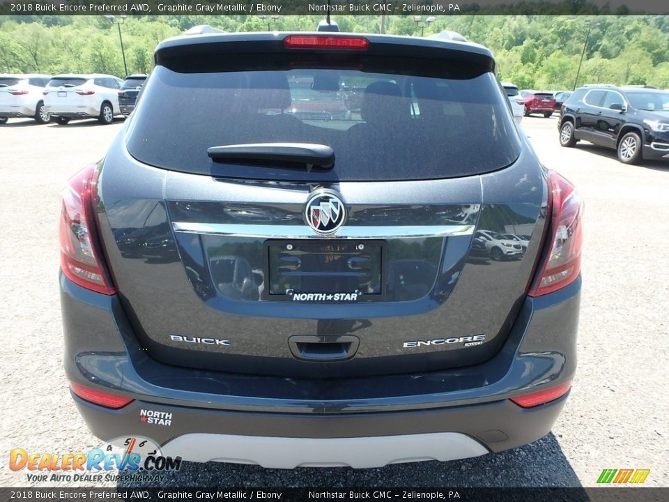 2018 Buick Encore Preferred AWD Graphite Gray Metallic / Ebony Photo #6