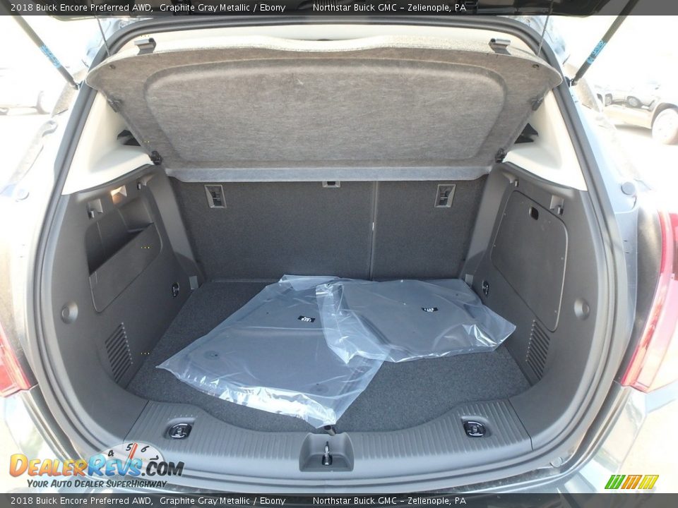 2018 Buick Encore Preferred AWD Graphite Gray Metallic / Ebony Photo #7