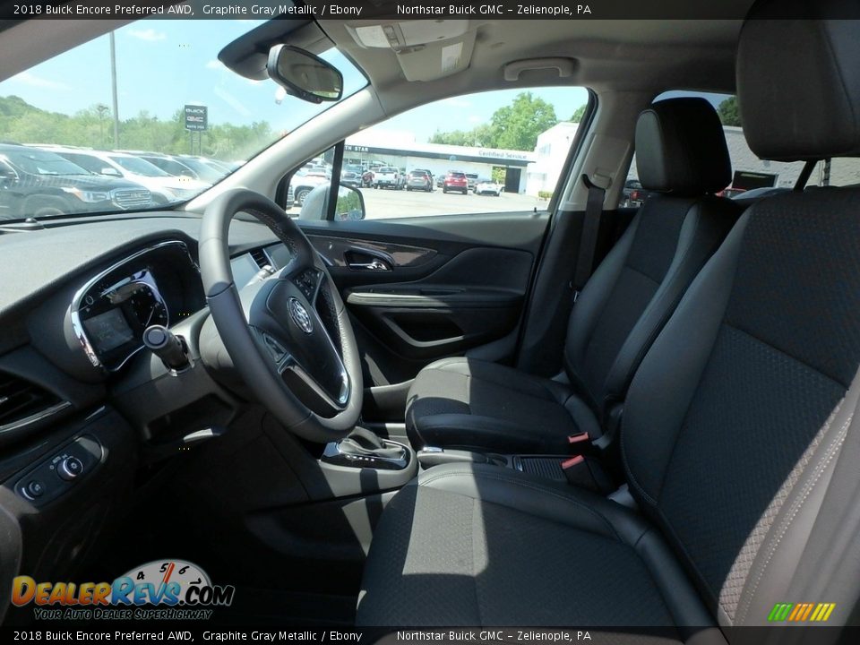 2018 Buick Encore Preferred AWD Graphite Gray Metallic / Ebony Photo #11
