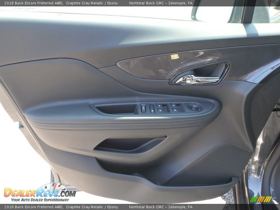 2018 Buick Encore Preferred AWD Graphite Gray Metallic / Ebony Photo #14