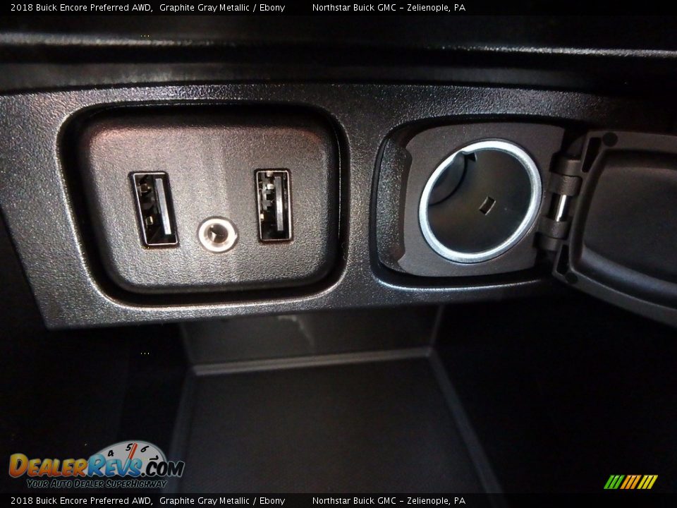 2018 Buick Encore Preferred AWD Graphite Gray Metallic / Ebony Photo #20