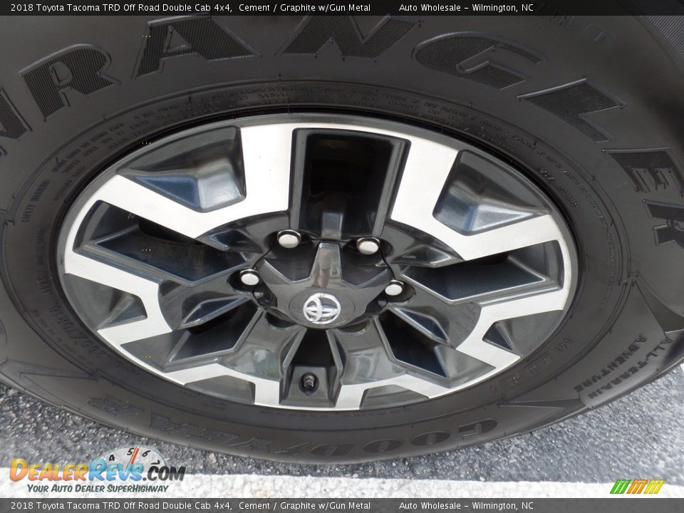 2018 Toyota Tacoma TRD Off Road Double Cab 4x4 Cement / Graphite w/Gun Metal Photo #7