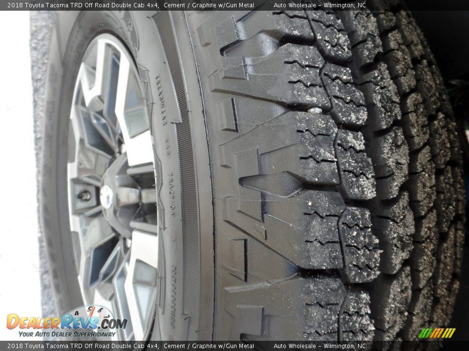 2018 Toyota Tacoma TRD Off Road Double Cab 4x4 Cement / Graphite w/Gun Metal Photo #8