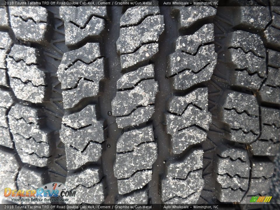 2018 Toyota Tacoma TRD Off Road Double Cab 4x4 Cement / Graphite w/Gun Metal Photo #9