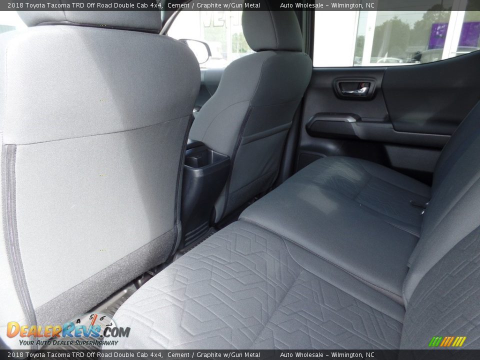 2018 Toyota Tacoma TRD Off Road Double Cab 4x4 Cement / Graphite w/Gun Metal Photo #11