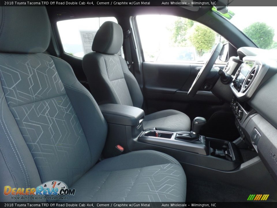 2018 Toyota Tacoma TRD Off Road Double Cab 4x4 Cement / Graphite w/Gun Metal Photo #12