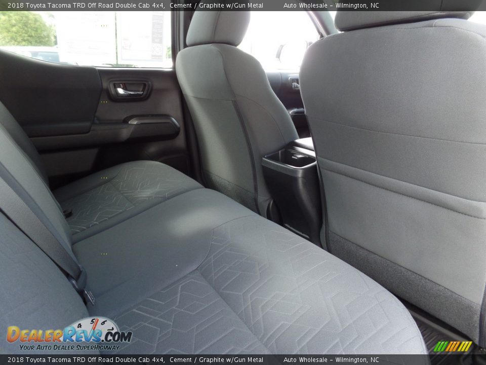 2018 Toyota Tacoma TRD Off Road Double Cab 4x4 Cement / Graphite w/Gun Metal Photo #13