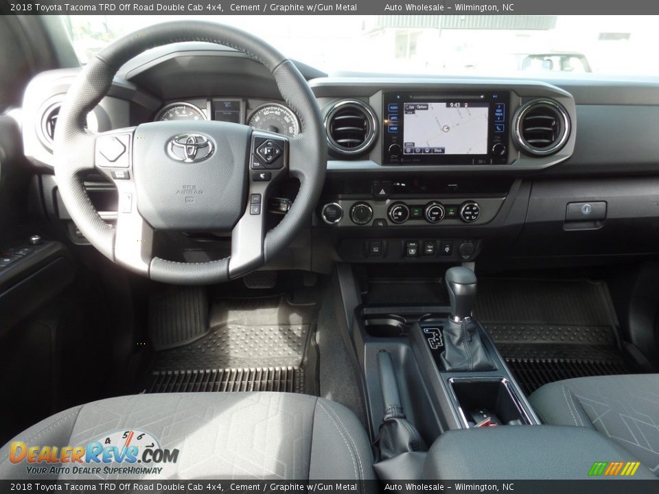 2018 Toyota Tacoma TRD Off Road Double Cab 4x4 Cement / Graphite w/Gun Metal Photo #14