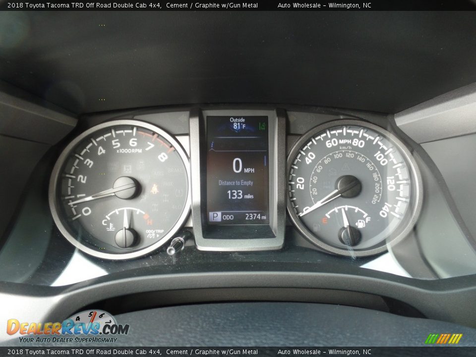 2018 Toyota Tacoma TRD Off Road Double Cab 4x4 Cement / Graphite w/Gun Metal Photo #15