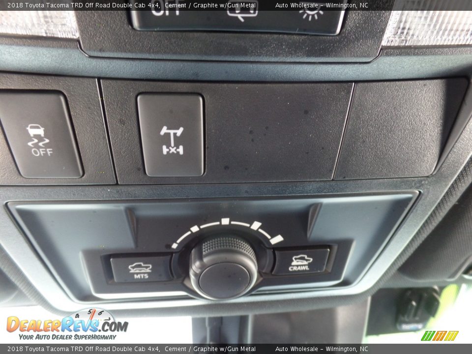 2018 Toyota Tacoma TRD Off Road Double Cab 4x4 Cement / Graphite w/Gun Metal Photo #18