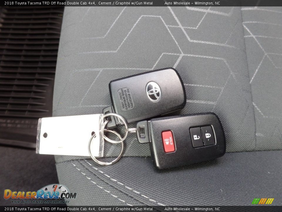 2018 Toyota Tacoma TRD Off Road Double Cab 4x4 Cement / Graphite w/Gun Metal Photo #20