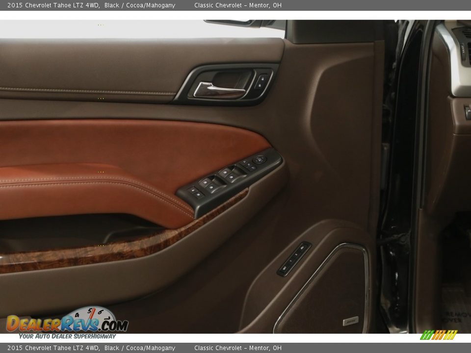 2015 Chevrolet Tahoe LTZ 4WD Black / Cocoa/Mahogany Photo #5