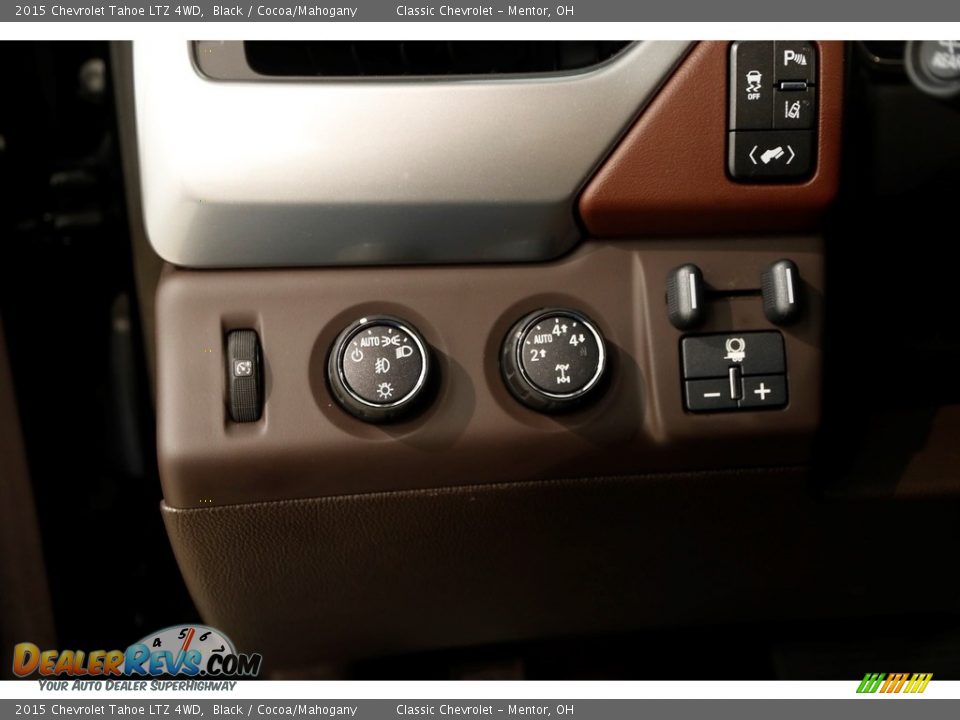 2015 Chevrolet Tahoe LTZ 4WD Black / Cocoa/Mahogany Photo #7