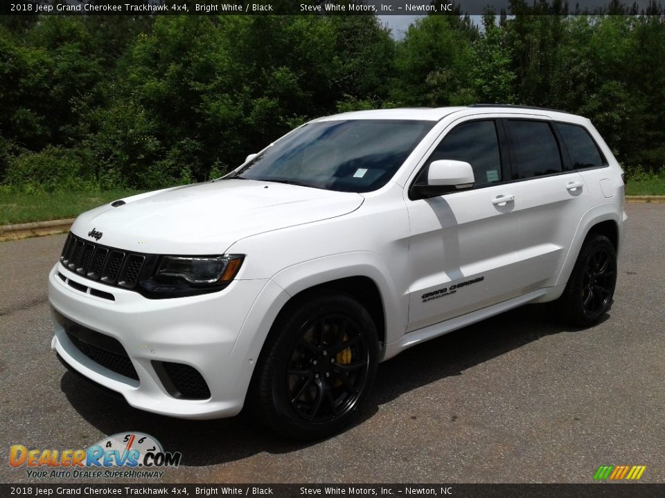 Bright White 2018 Jeep Grand Cherokee Trackhawk 4x4 Photo #2